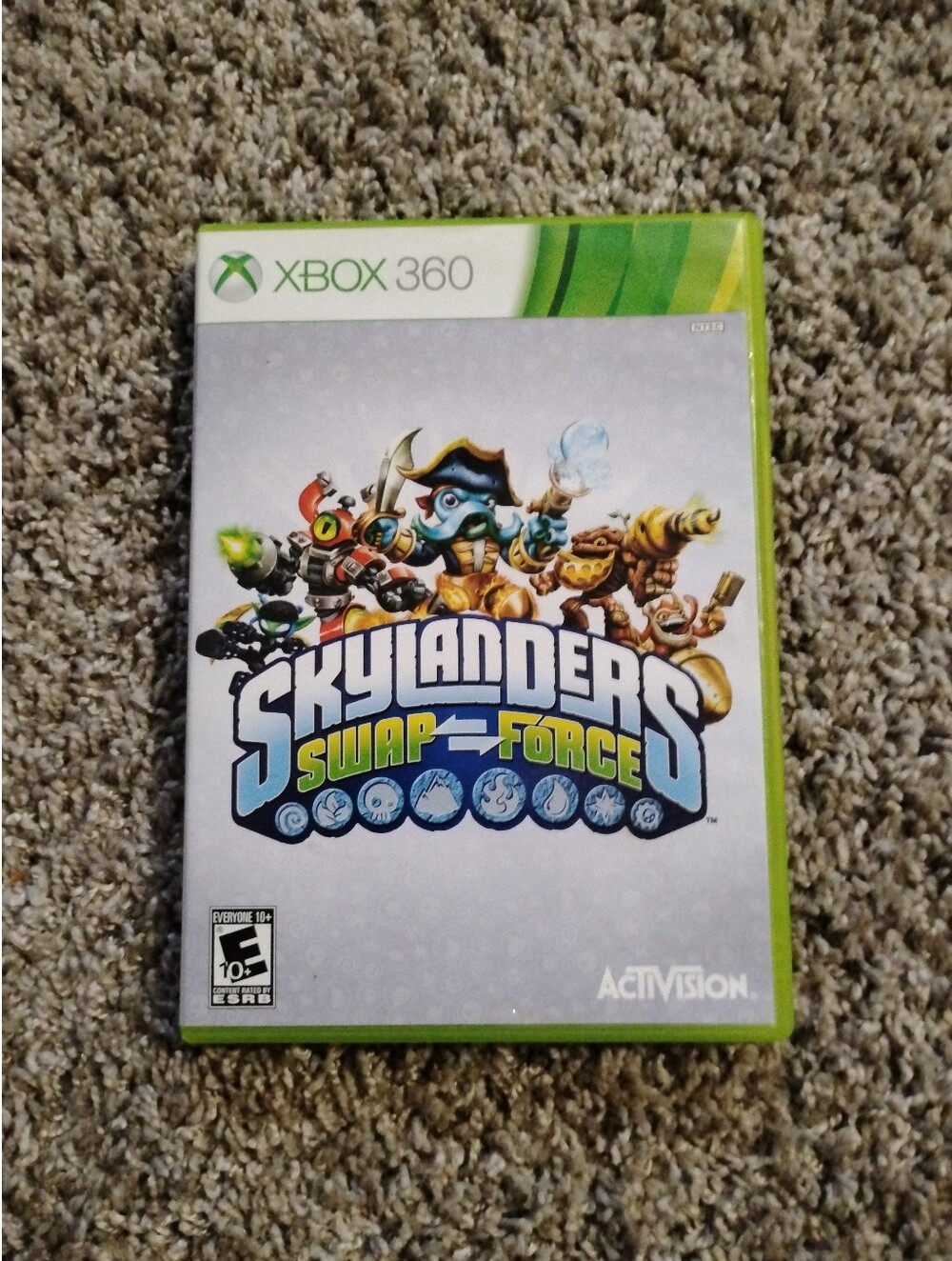 Skylanders Swap Force (Xbox 360) - Game Disc & Case Only